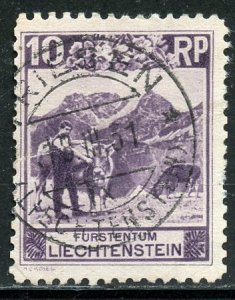 Liechtenstein # 96 Used CV $ 7.00