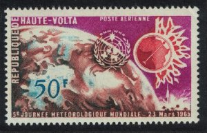 Upper Volta World Meteorological Day 1v 1965 MNH SG#158