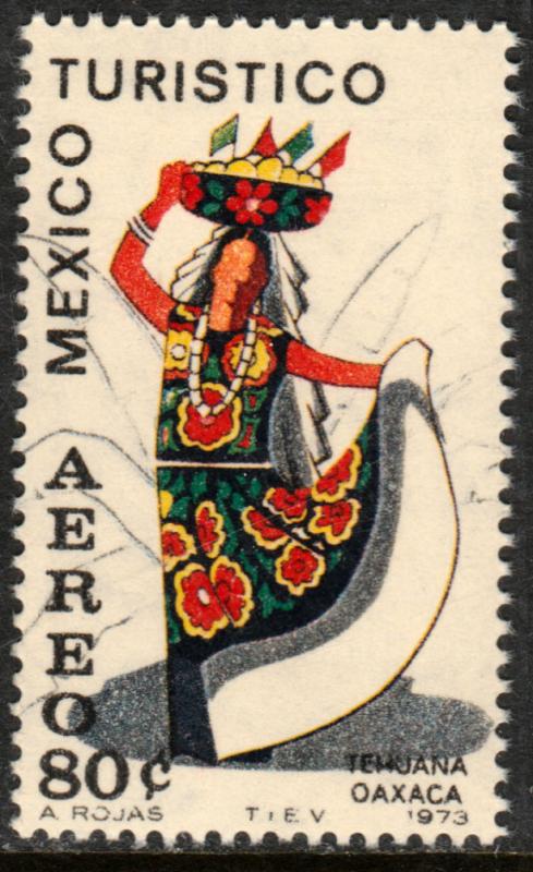 MEXICO C357, TOURISM PROMOTION, TEHUANA GIRL, OAXACA. MINT, NH. VF.