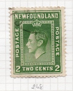 Newfoundland 1938 GVI Issue Fine Used 2c. NW-204426