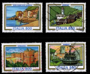 Italy Scott 2204-2207 Used  Tourism Stamp set