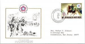 Worldwide First Day Cover, Americana, Upper Volta