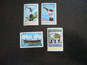 Stamps - Barbados - Scott# 294-297 - Mint Never Hinged Set of 4 Stamps