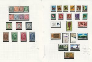 New Zealand Postage Stamp, #288-301, 438//458 Mint & Used, 1953-57, JFZ