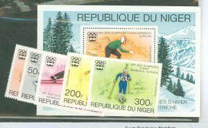 Niger #347-349/C266-C268  Single (Complete Set)