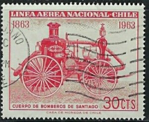 Chile C250 Used 1963 issue (an2114)