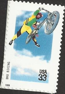 # 3322 MINT NEVER HINGED BMX BIKING