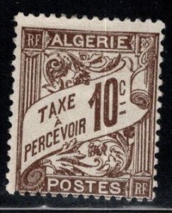 ALGERIA Scott J2 MH*Postage due expect similar centering