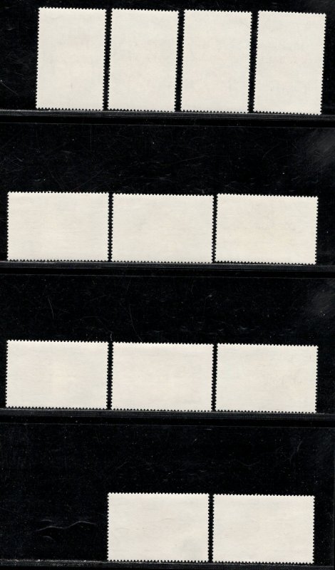 ST. KITTS SC# O29-40 FVF/MNH