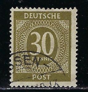 Germany AM Post Scott # 547, used