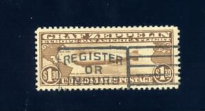 Scott C14 Graf Zeppelin USED Stamp  with PF Cert (Stock C14-PF 3)