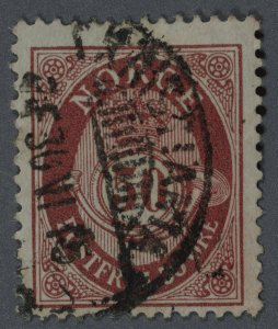 Norway #94 Fine Used Date Cancel 30 VI 15 HRM