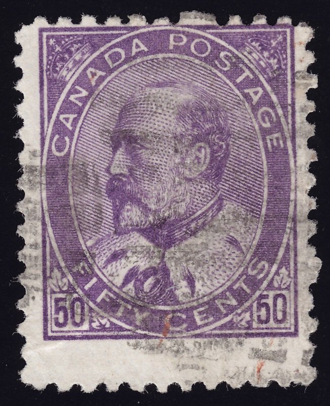 Canada Scott 95a Used deep purple Lot AB9006