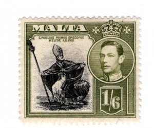 Malta #201 MH Stamp - CAT VALUE $5.00