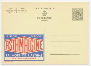 Publibel - Postal stationery Belgium 1954 Syrup - Asthma - Asthmalgine