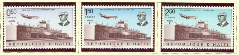 Haiti C306-C308 MNH BIN $2.00