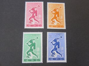 Vietnam 1962 Sc 185-88 set MNH
