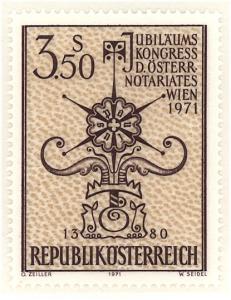 Austria 1971  Scott #897 MNH