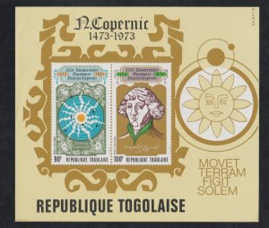 Togo # 842-845, C200-201, C201a, Copernicus 500th, Mint NH, 1/2 Cat.