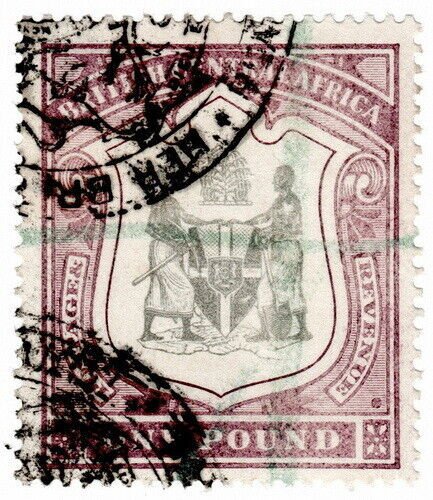 (I.B) Rhodesia/British Central Africa Revenue : General Duty £1