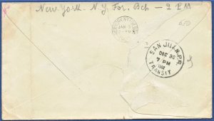 [st3017] 1902 cover from Mayaguez Puerto Rico  to France franked by 5c (#281)