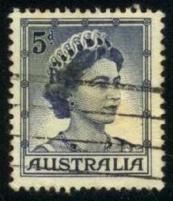 Australia #319 Queen Elizabeth II; used (0.25)