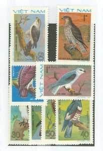 Vietnam/North (Democratic Republic) #1192-9 Unused Single (Complete Set) (Fauna) (Bird)