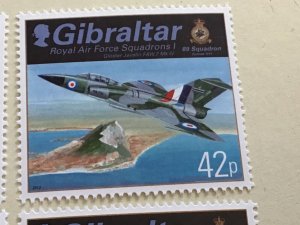 Gibraltar 2012 Royal Air force Squadrons mint never hinged  stamps  set A14041