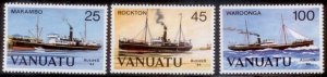 Vanuatu 1984 SC# 377-9 Ships MNH-OG E48