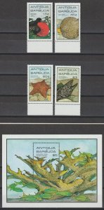 ANTIGUA/BARBUDA 1985 SG 950/3 + MS954 MNH