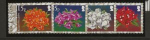 Thematic Stamps Ascension 2004 Royal Horticultural Society set of 4  MNH