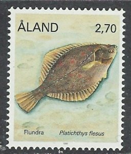 Finland-Aland 48 MNH 1980 Fish (ap7435)