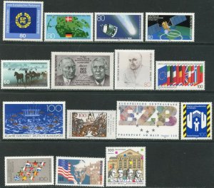 GERMANY Sc#821//2024 1960-1996 34 Different Complete Sets & 1 S/S OG Mint NH