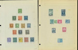 Venezuela 1882-1960 M & U (mostly) Hinged on Homemade pages