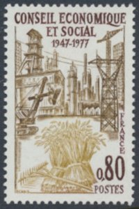 France     SC# 1557  MNH   Economic Council   see details & scans