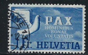 Switzerland 301 Used 1945 issue (an4487)
