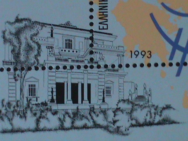 GREECE- 1993-SC#1778 EUROPEAN COMMUNITY MINISTARS COUNCIL MNH S/S-VF-LAST ONE