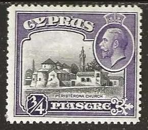 Cyprus 127, mint, hinge remnant,  1934. (c109)