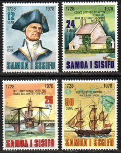 Samoa Sc #474-477 MNH