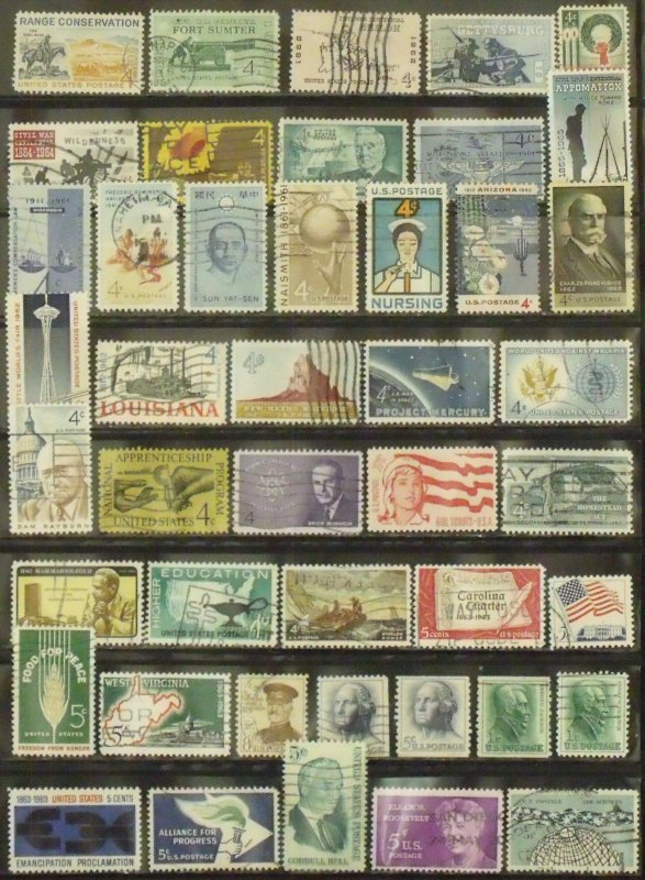 A2159   USA       Collection          Two Pages           Mint/Used