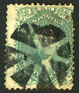 U.S. #70B USED CREASES