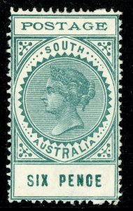 South Australia 1902 6p Blue Green SG 270 Mint D94 ⭐⭐⭐⭐⭐⭐