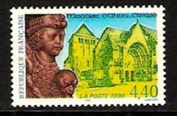 France #2621 Abbey of Moutier, D'Ahun1997 NH Cat. $ 2.00