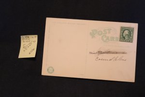 Scott US 498 on pc Bremerton to Coeur d' Alene ID (#617D)