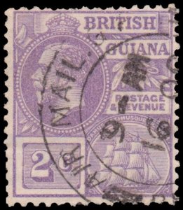 BRITISH GUIANA STAMP 1921 - 27. SCOTT # 193. USED. # 4