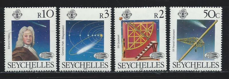 SEYCHELLES SC# 585-8 F-VF MNH 1986