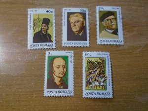 Romania  #  2956-60   MNH