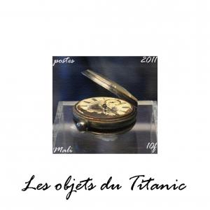 MALI SHEET IMPERF TITANIC OBJECTS