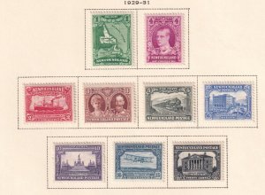 NEWFOUNDLAND #  163-171 VF-MLH PICTORIAL ISSUES CAT VALUE $220 (zzzz66)