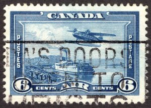 1938, Canada 6c, Used, Sc C6